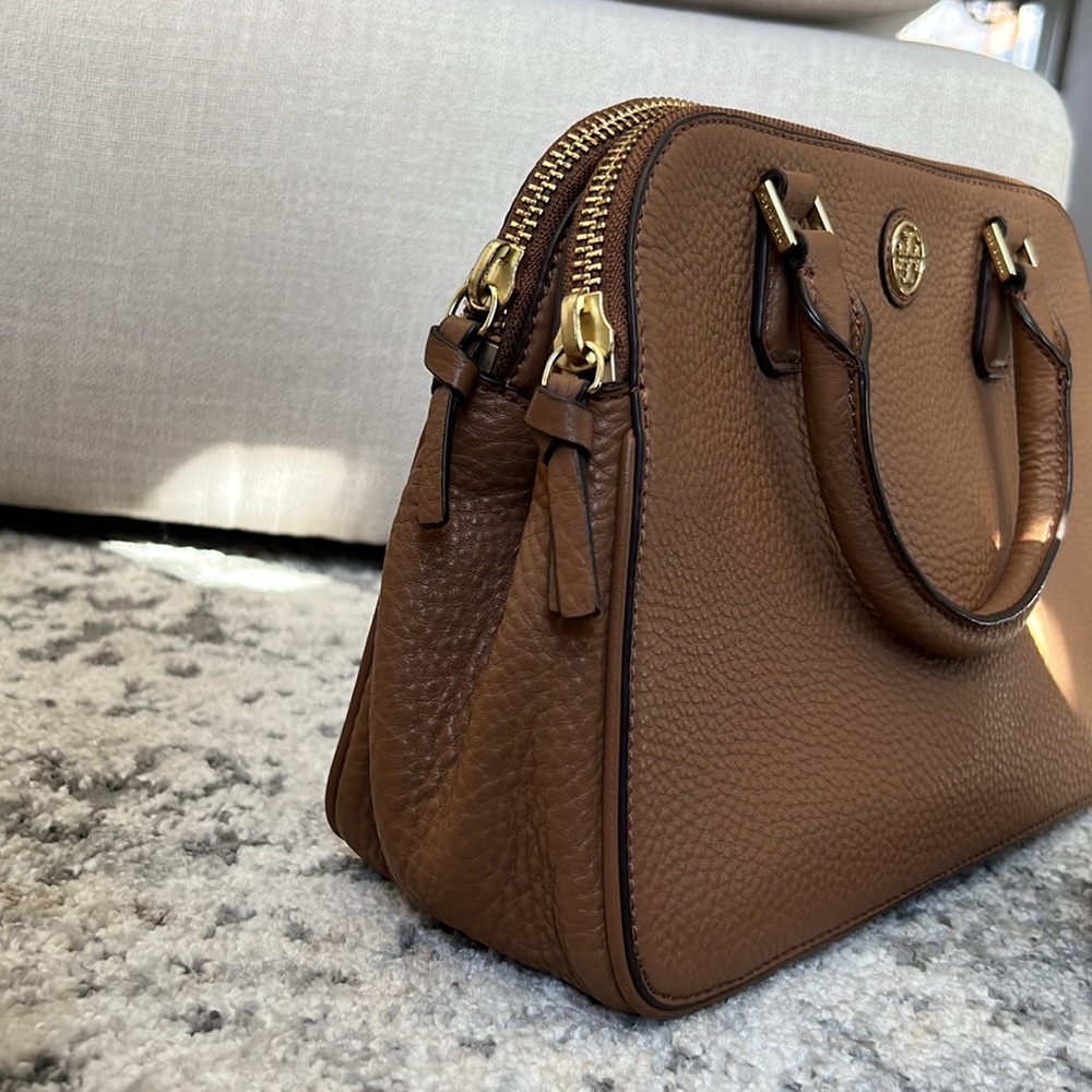 Tory Burch Pebbled satchel - Picture 3 of 16